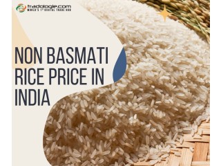 Non Basmati rice price in India.