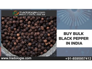 Buy Bulk Black Pepper in India..
