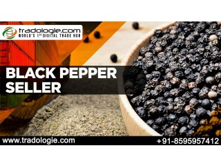 Black Pepper Seller..