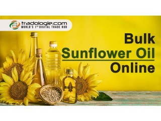 Bulk sunflower oil online...