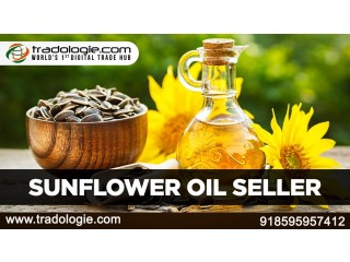 Sunflower oil seller....