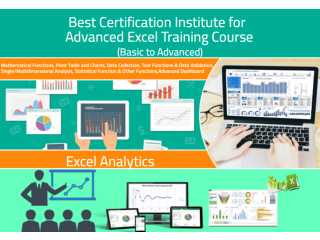 Advanced Excel Institute in Delhi, Ramesh Nagar, Free VBA Macros & SQL Certification, Free Demo Classes, Navratri Offer till Oct '23,