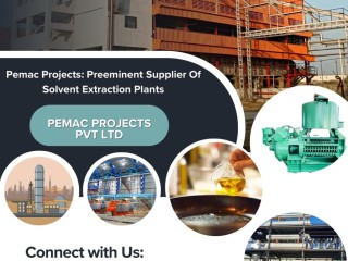 350 TPD Rice Bran Solvent Extraction Plant- Pemac Projects